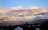 Foto: Gewitterstimmung und Alpenglühen