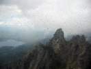 Foto: In der Tegelberg-Gondel im Regen