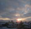 Fotos: alpiner Sonnenaufgang