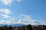 Foto: tiefe, trmende Wolken am Tegelberg