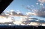 Foto: fegende Wolken