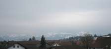 Foto: Berge leuchten im fahlen Licht