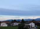 Foto: Abendstimmung am Alpenrand