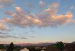 Foto: wolkiger Abend