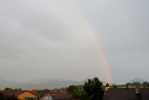 Foto: schwacher Regenbogen